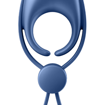 Satisfyer Sniper Ring Vibrator - Blue Grey