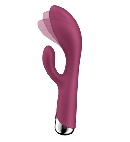 Satisfyer Spinning Rabbit 1 Rotating Vibrator - Red