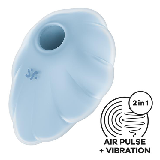 Satisfyer Cloud Dancer Air Pulse Vibrator Blue