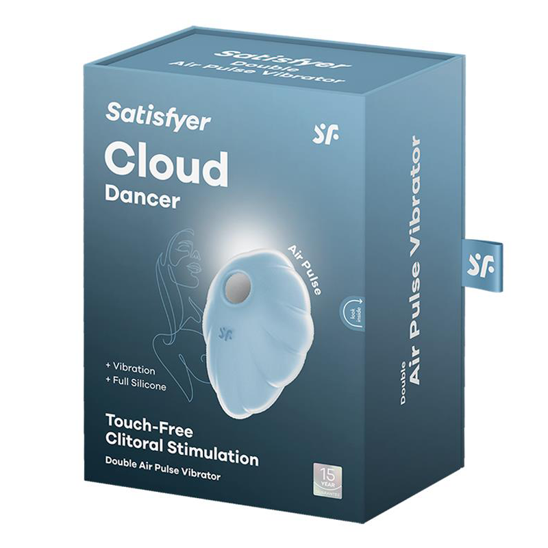 Satisfyer Cloud Dancer Air Pulse Vibrator Blue