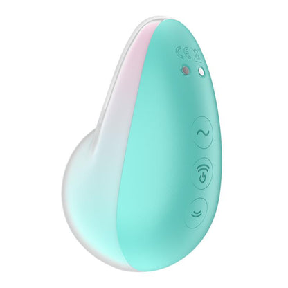 Satisfyer Pixie Dust Air Pulse Vibrator - Mint/Pink