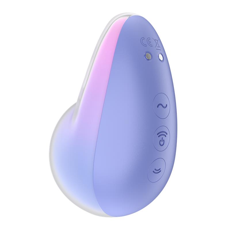 Satisfyer Pixie Dust Air Pulse Vibrator - Violet/Pink