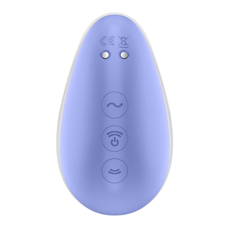 Satisfyer Pixie Dust Air Pulse Vibrator - Violet/Pink
