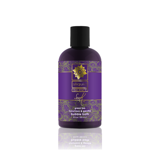 Sliquid Soak Green Tea Bubble Bath 8.5oz