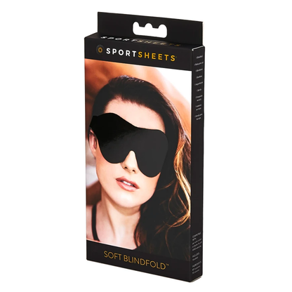 Sportsheets Soft Blindfold Black