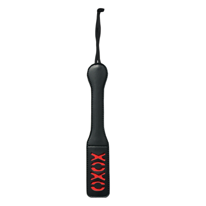 Sportsheets Sex & Mischief XOXO Paddle Black