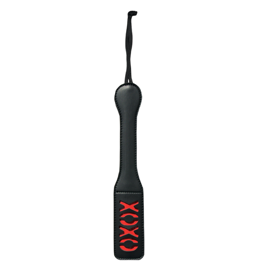 Sportsheets Sex & Mischief XOXO Paddle Black