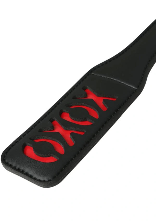 Sportsheets Sex & Mischief XOXO Paddle Black