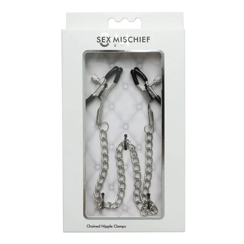 Sportsheets Chained Nipple Clamps