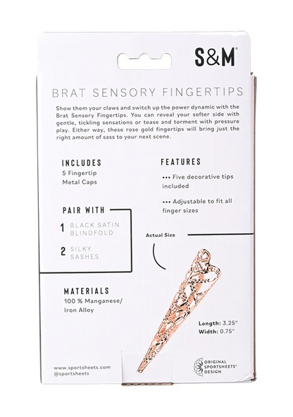 Sportsheets Brat Sensory Fingertips