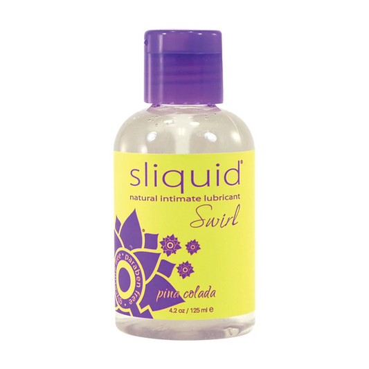 Sliquid Swirl Pina Colada Flavored Lubricant 4.2oz
