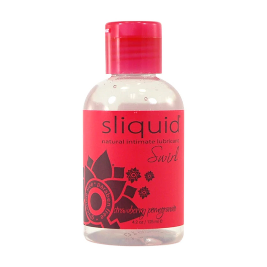 Sliquid Swirl Strawberry Pomegranate Flavored Lubricant 4.2oz