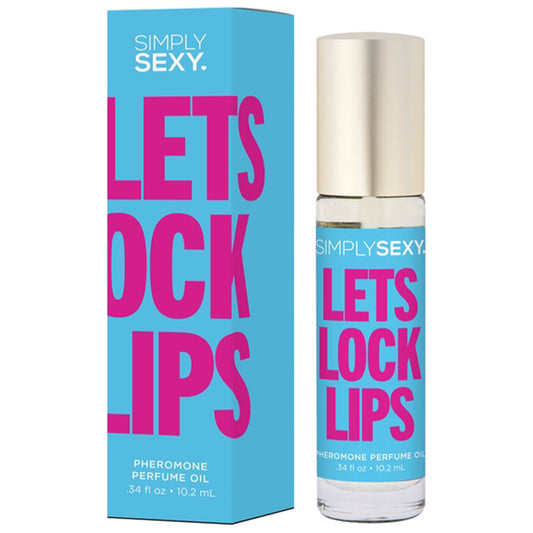 Simply Sexy Let's Lock Lips Pheromone Perfume Oil .34oz | 10mL