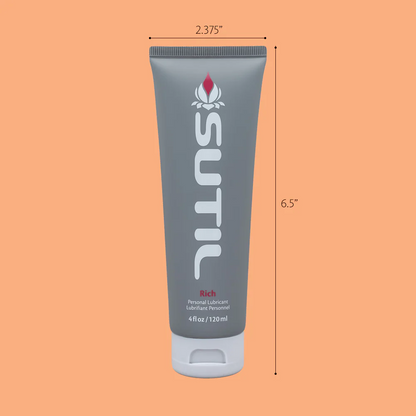 Sutil Lube - Rich Water-Based Personal Lubricant, 4oz