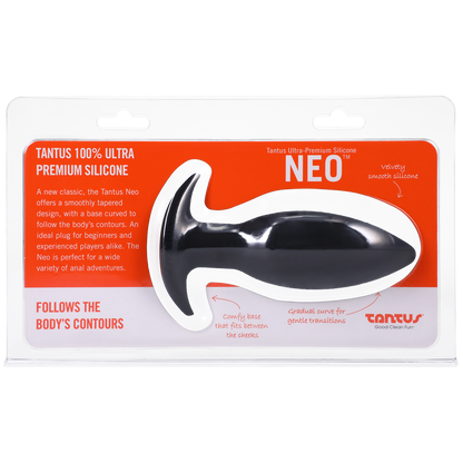 Tantus Neo Silicone Plug Black