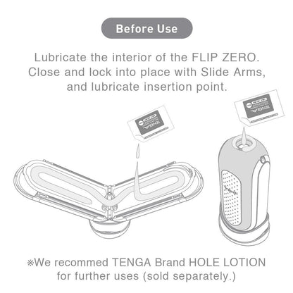 Tenga Flip Zero Gravity White Male Masturbator
