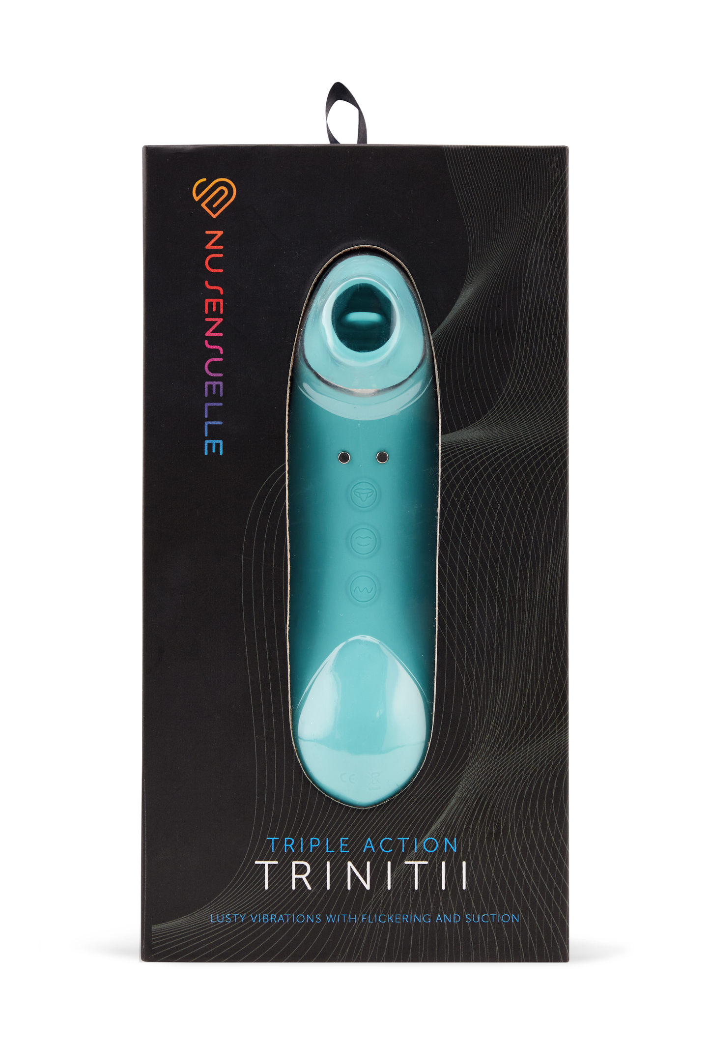 Nu Sensuelle Trinitii Vibrator - Electric Blue
