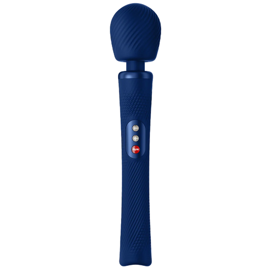 Fun Factory Vim Weighted Rumble Wand Massager Blue
