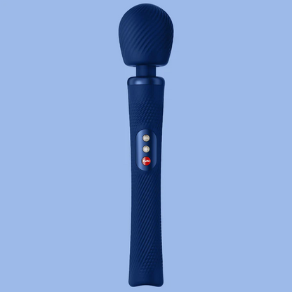 Fun Factory Vim Weighted Rumble Wand Massager Blue