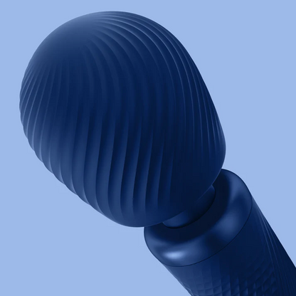 Fun Factory Vim Weighted Rumble Wand Massager Blue