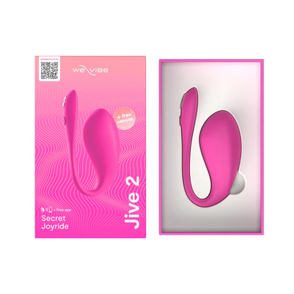 We-Vibe Jive 2 Wearable Bluetooth Vibrator Electric Pink