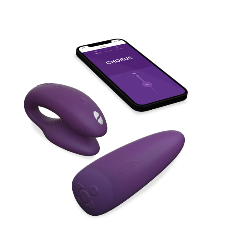 We-Vibe Chorus Couples Remote Control Vibrator - Purple