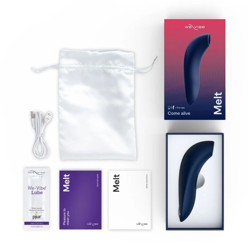 We-Vibe Melt Clitoral Stimulator - Midnight Blue