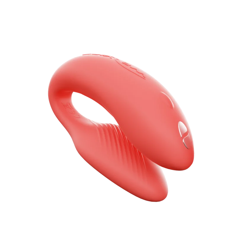 We-Vibe Chorus Couples Remote Control Vibrator - Crave Coral