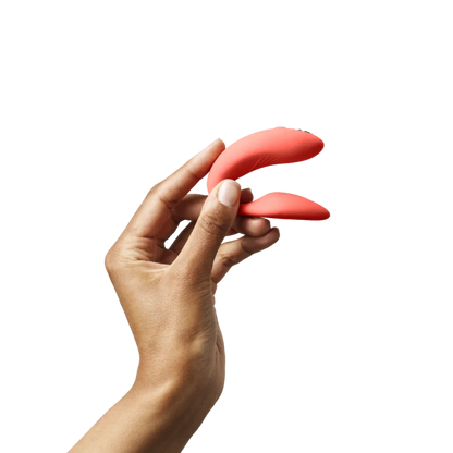 We-Vibe Chorus Couples Remote Control Vibrator - Crave Coral