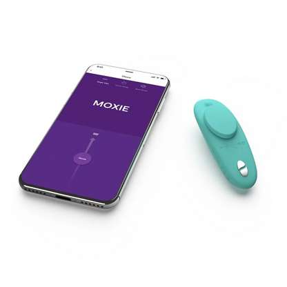 We-Vibe Moxie+ Panty Vibe -  Aqua