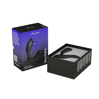 We-Vibe Vector+ Prostate Massager Black