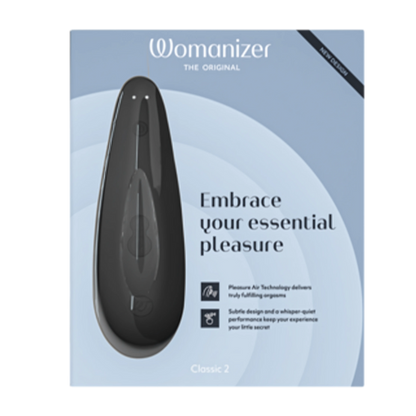 Womanizer Classic 2 Clitoral Stimulator - Black