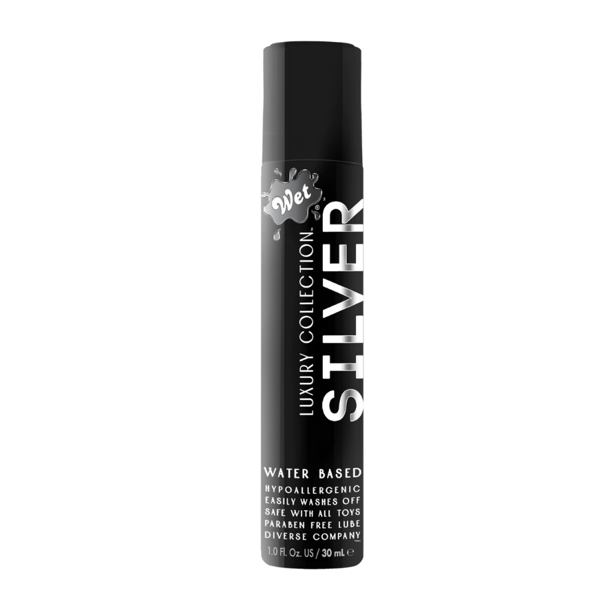 Wet Silver Water Based Lubricant 1 Fl. Oz./30mL