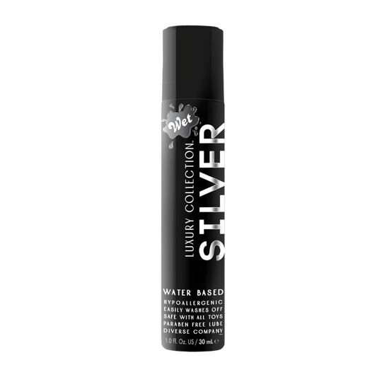 Wet Silver Water Based Lubricant 1 Fl. Oz./30mL