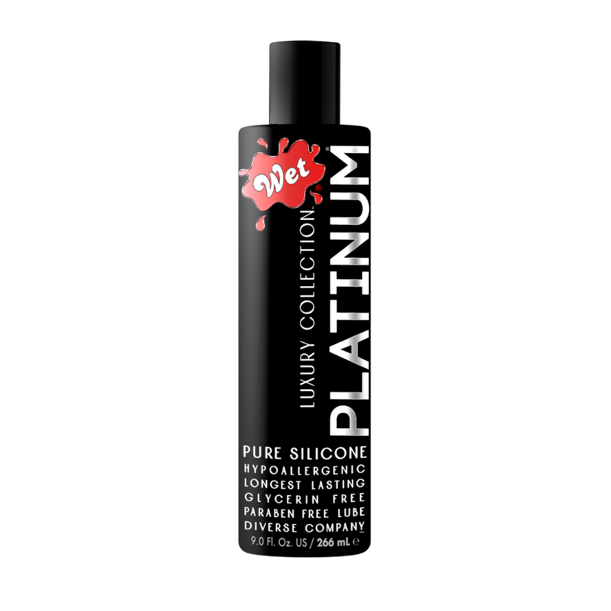 Wet Platinum Silicone Based Sex Lube 9 Ounce