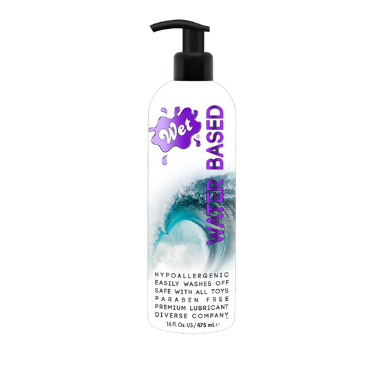 Wet Original Water Based Lubricant 16 Ounce