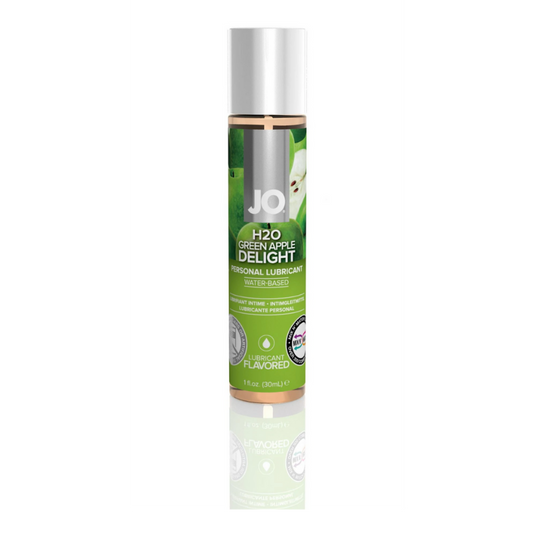 System JO H2O Green Apple Delight Flavored Lubricant 1oz