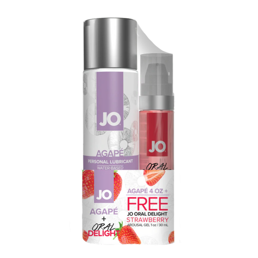 System JO Agape + Oral Delight Strawberry Arousal Gel