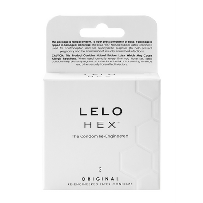 Lelo Hex Condoms 3 Pack