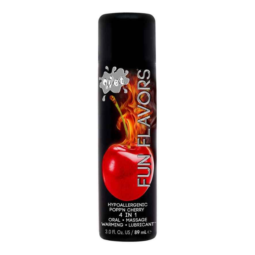 Wet Fun Flavors Popp'n Cherry 4 in 1 3oz