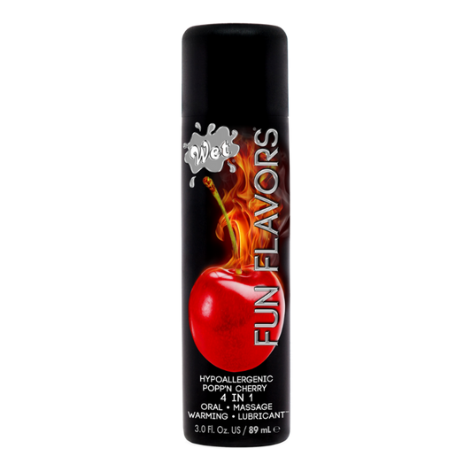 Wet Fun Flavors Popp'n Cherry 4 in 1 3oz