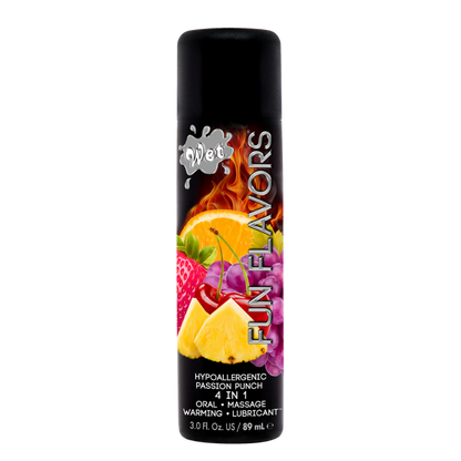 Wet Fun Flavors Passion Punch 4 in 1 3oz
