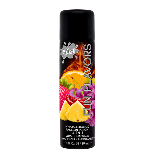 Wet Fun Flavors Passion Punch 4 in 1 3oz
