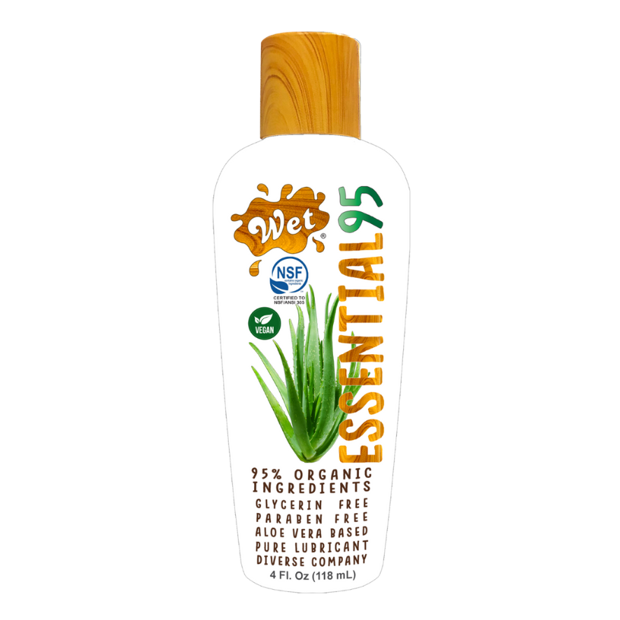 Wet - Essential 95 Organic Water Based Lubricant 4 Fl. Oz./118mL