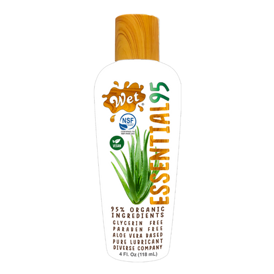 Wet - Essential 95 Organic Water Based Lubricant 4 Fl. Oz./118mL