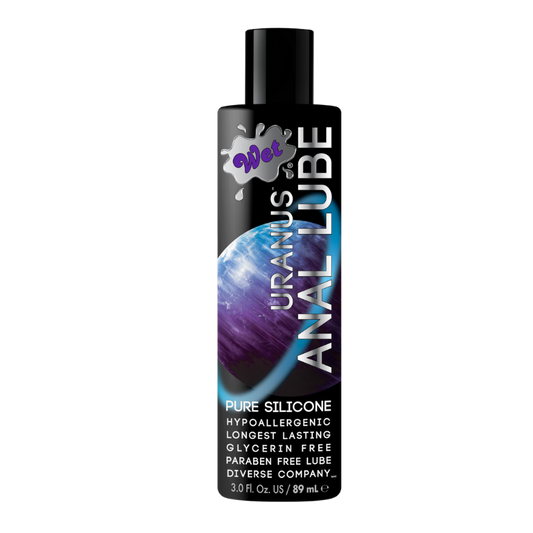 Wet Uranus Anal Silicone lubricant 3 Fl. oz./89mL