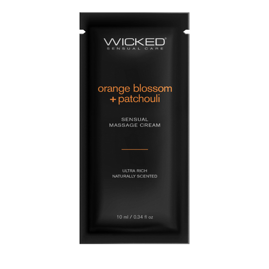 Wicked Orange Blossom + Patchouli Massage Cream .34oz