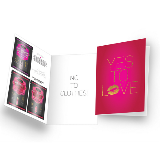 KAMA SUTRA Naughty Notes Yes To Love...No To Clothes!