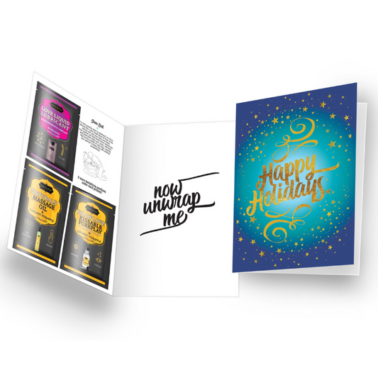 KAMA SUTRA Naughty Notes Happy Holidays...Now Unwrap Me!