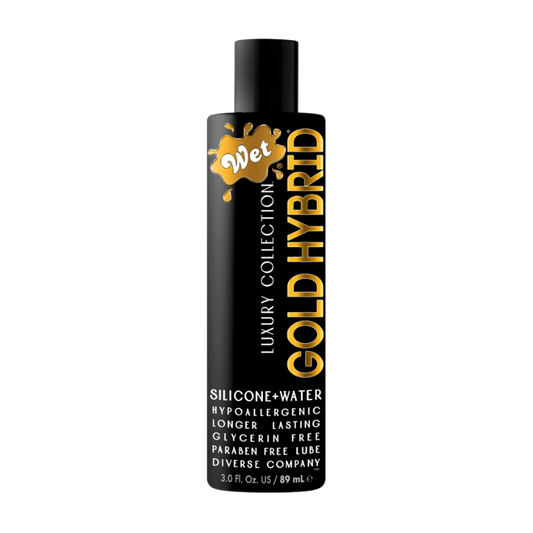Wet Gold Hybrid Water Silicone Blend 3.1 Fl. Oz./93mL